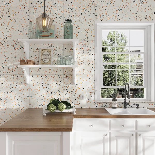 Terracotta Real Terrazzo Tile 24  x 24  Cheap - Image 5