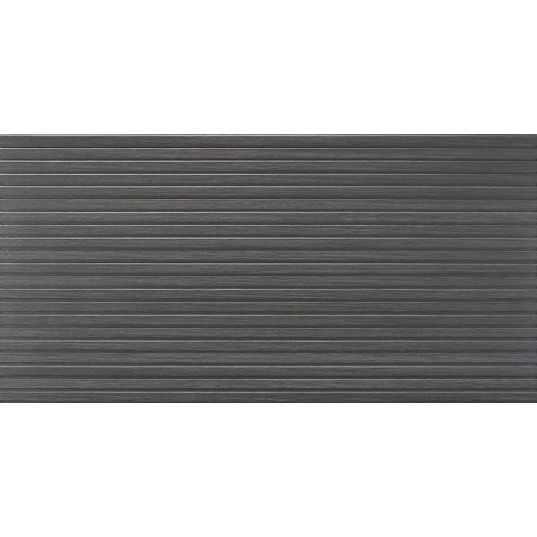 Japandi Black Slat Wall Tile Sample Cheap