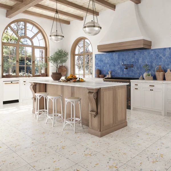 Coastal Sky Real Terrazzo Tile 24  x 24  on Sale - Image 4