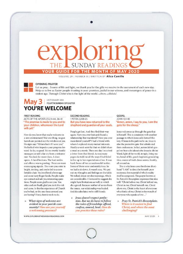 May 2020 Exploring the Sunday Readings Digital Edition Online